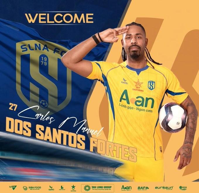 stake-官方：原佛山、苏州外援福尔特斯加盟越南俱乐部乂安蓝江